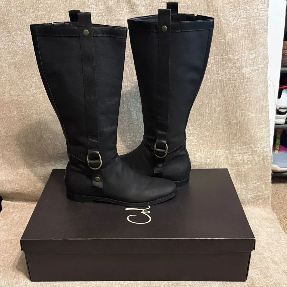 Cole Haan Air Liberty Flat Riding Boots